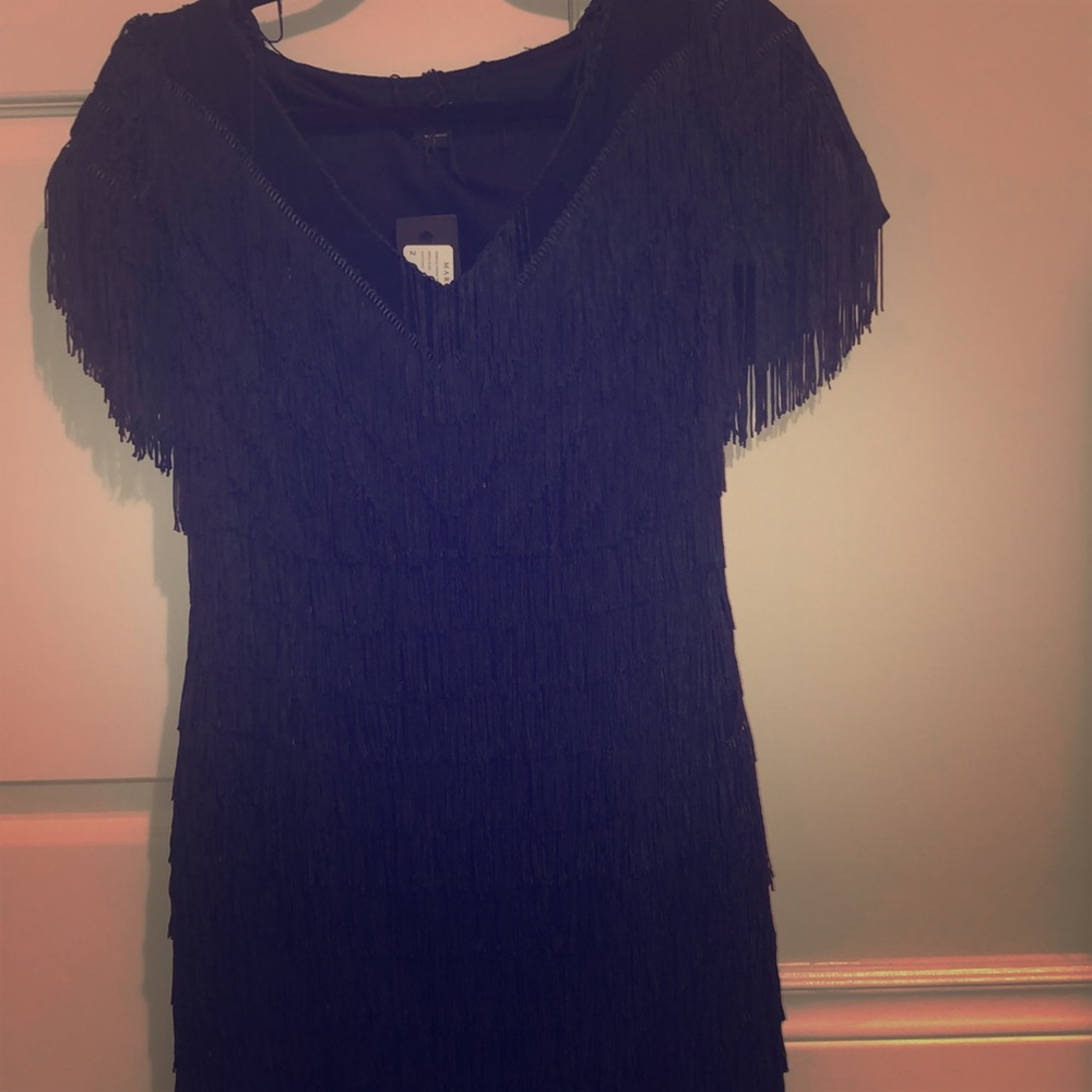 Genessa Fringe Dress